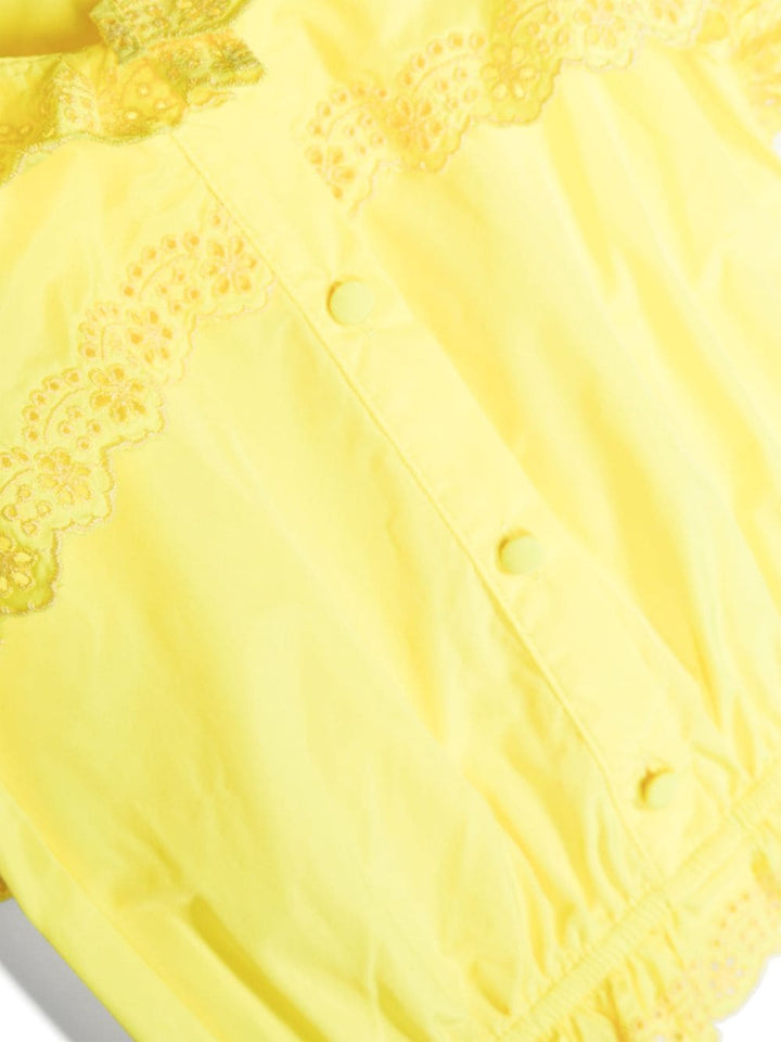 Chemise jaune pour fille