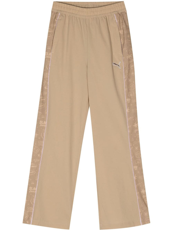 Pantalon beige femme