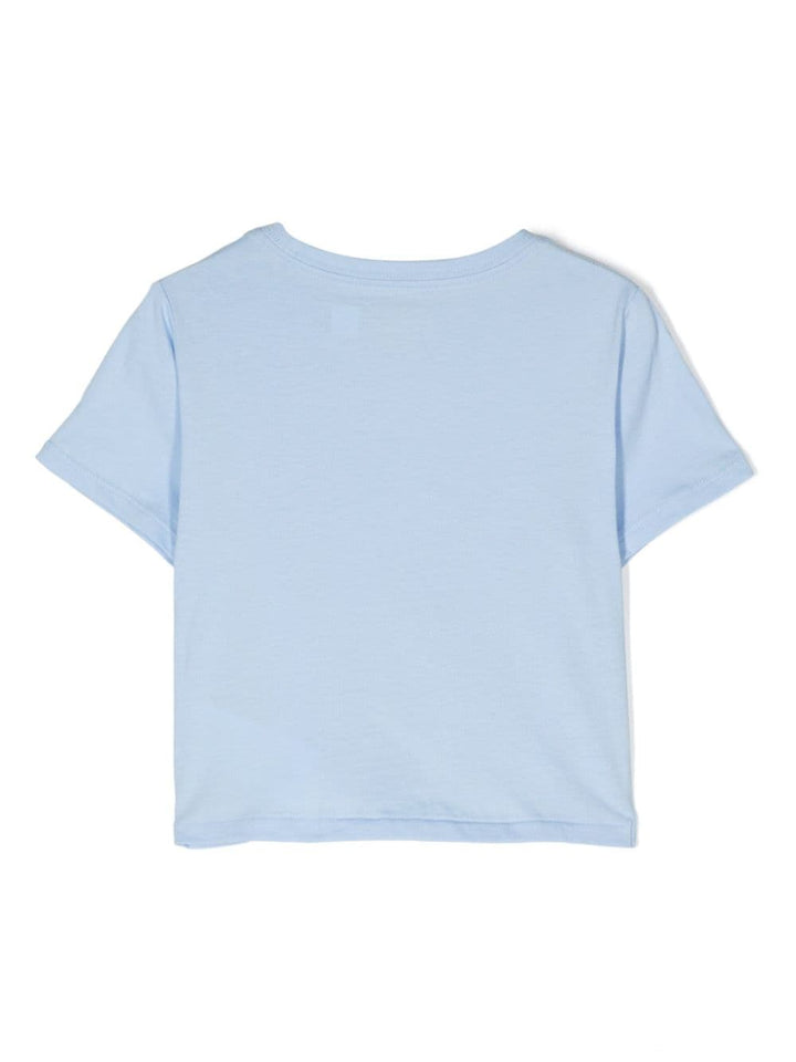 T-shirt bleu clair fille