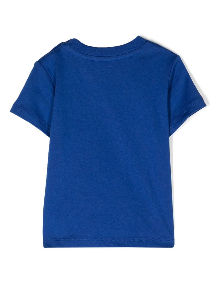 T-shirt bleu nouveau-né