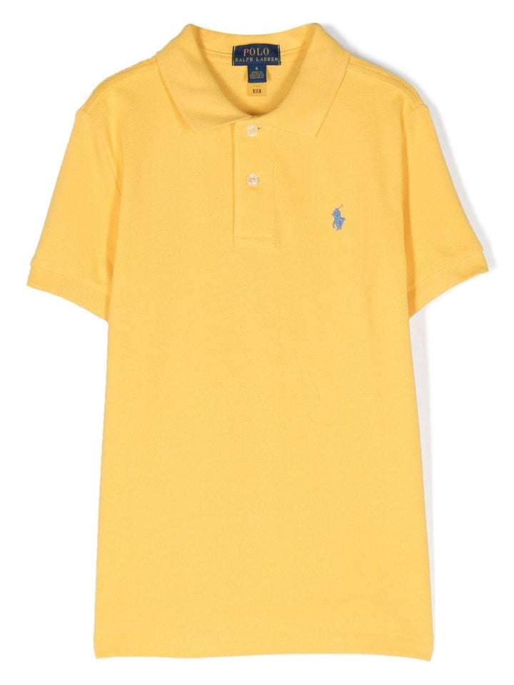 Polo jaune enfant