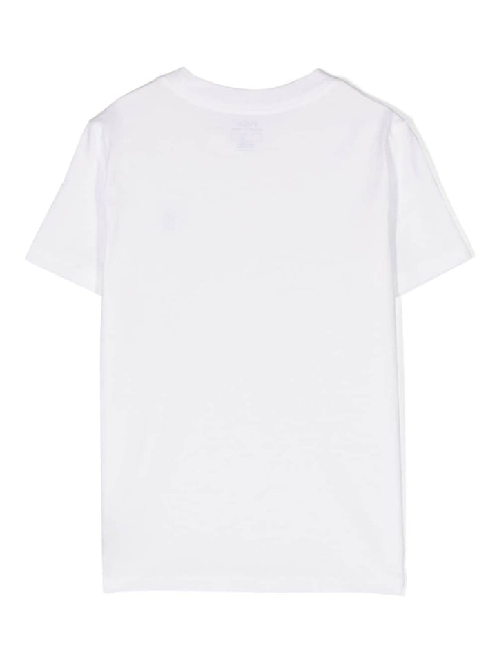 Tee-shirt fille blanc