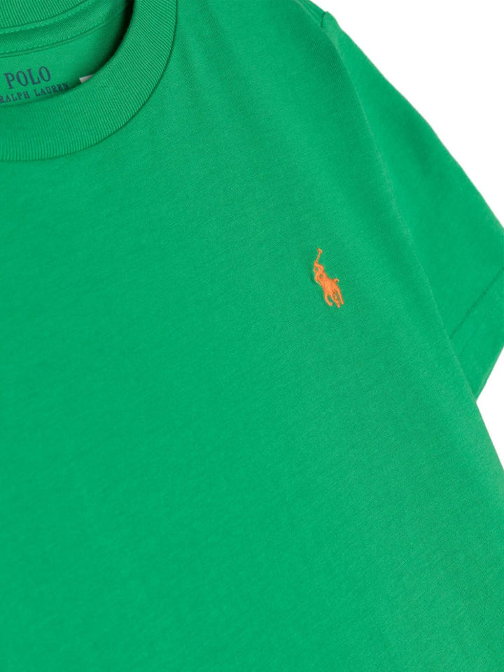 T-shirt verde bambino