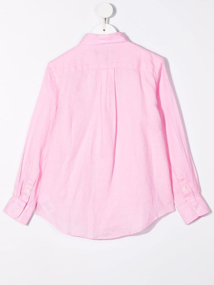 Camicia rosa bambino