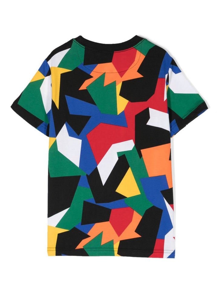 T-shirt bambino multicolore