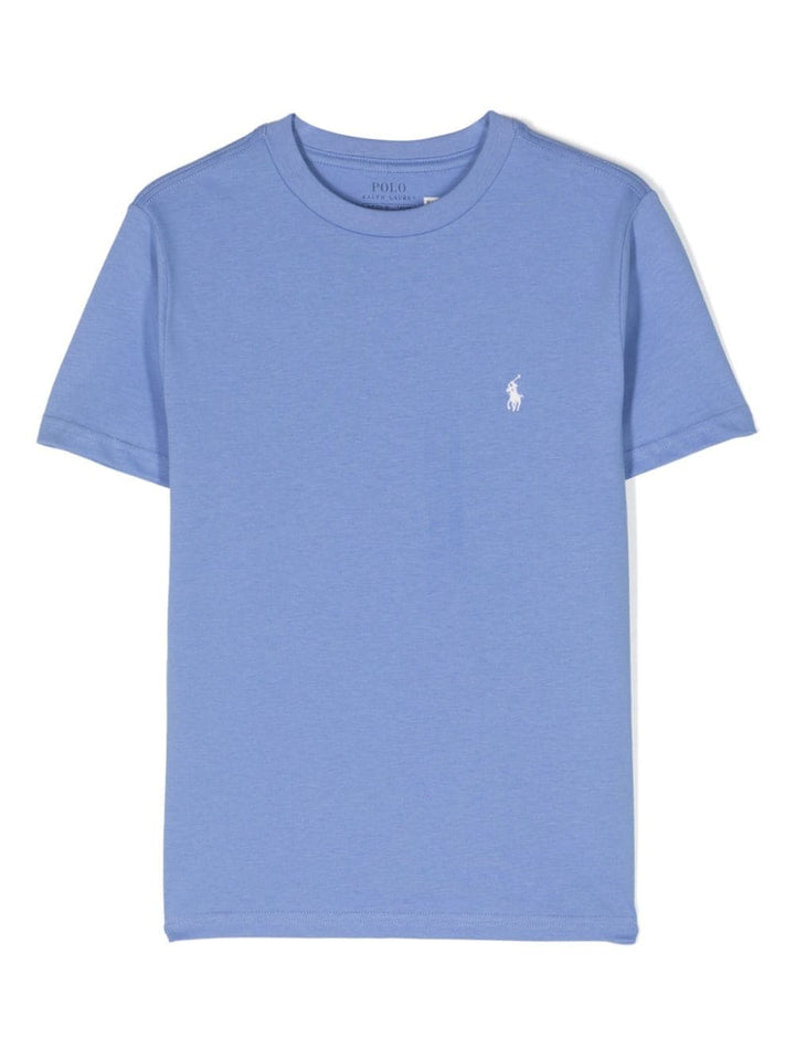 T-shirt garçon bleu