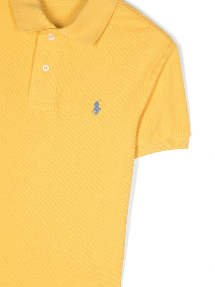 Polo jaune enfant