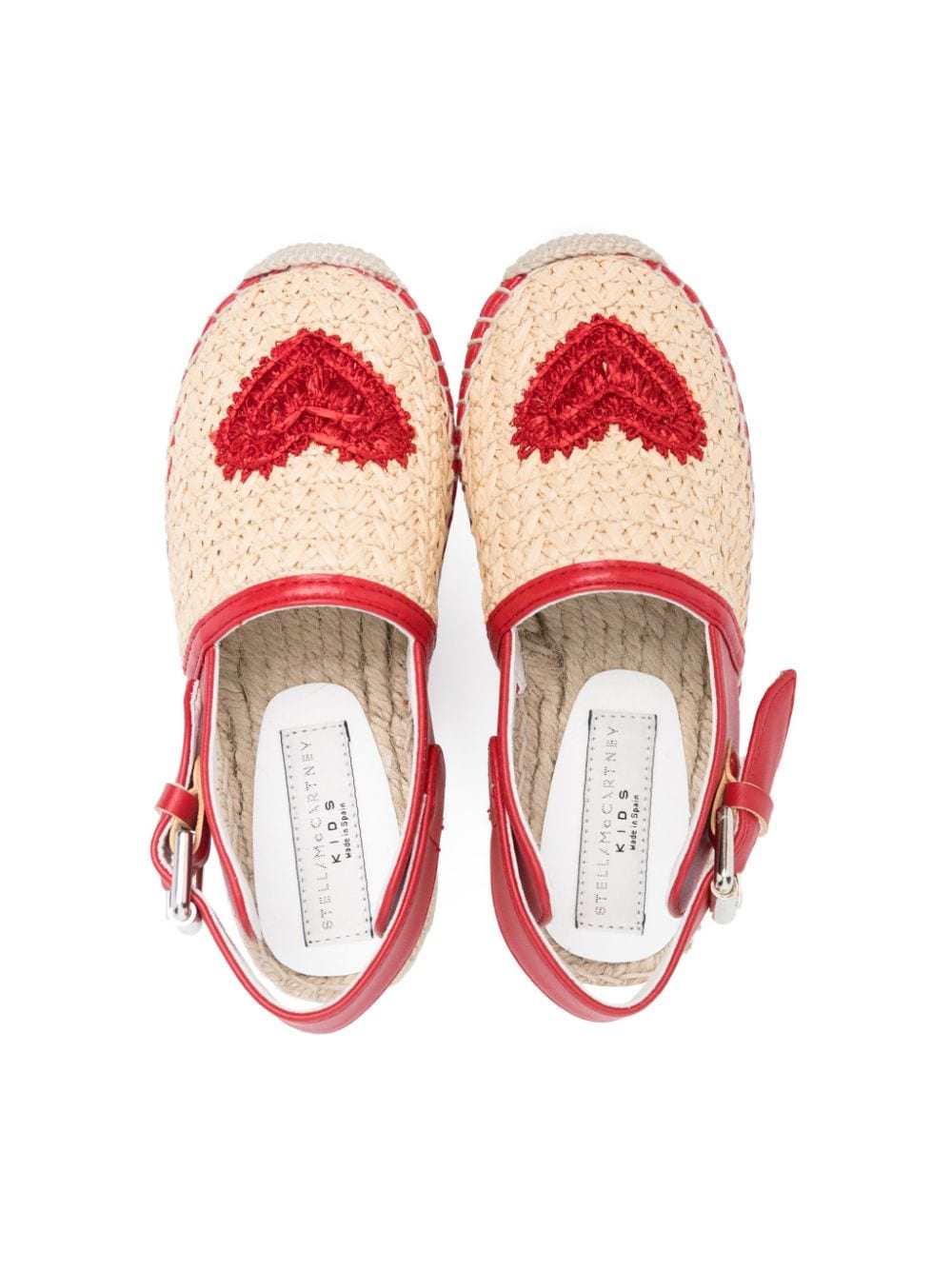 Espadrilles beige bambina