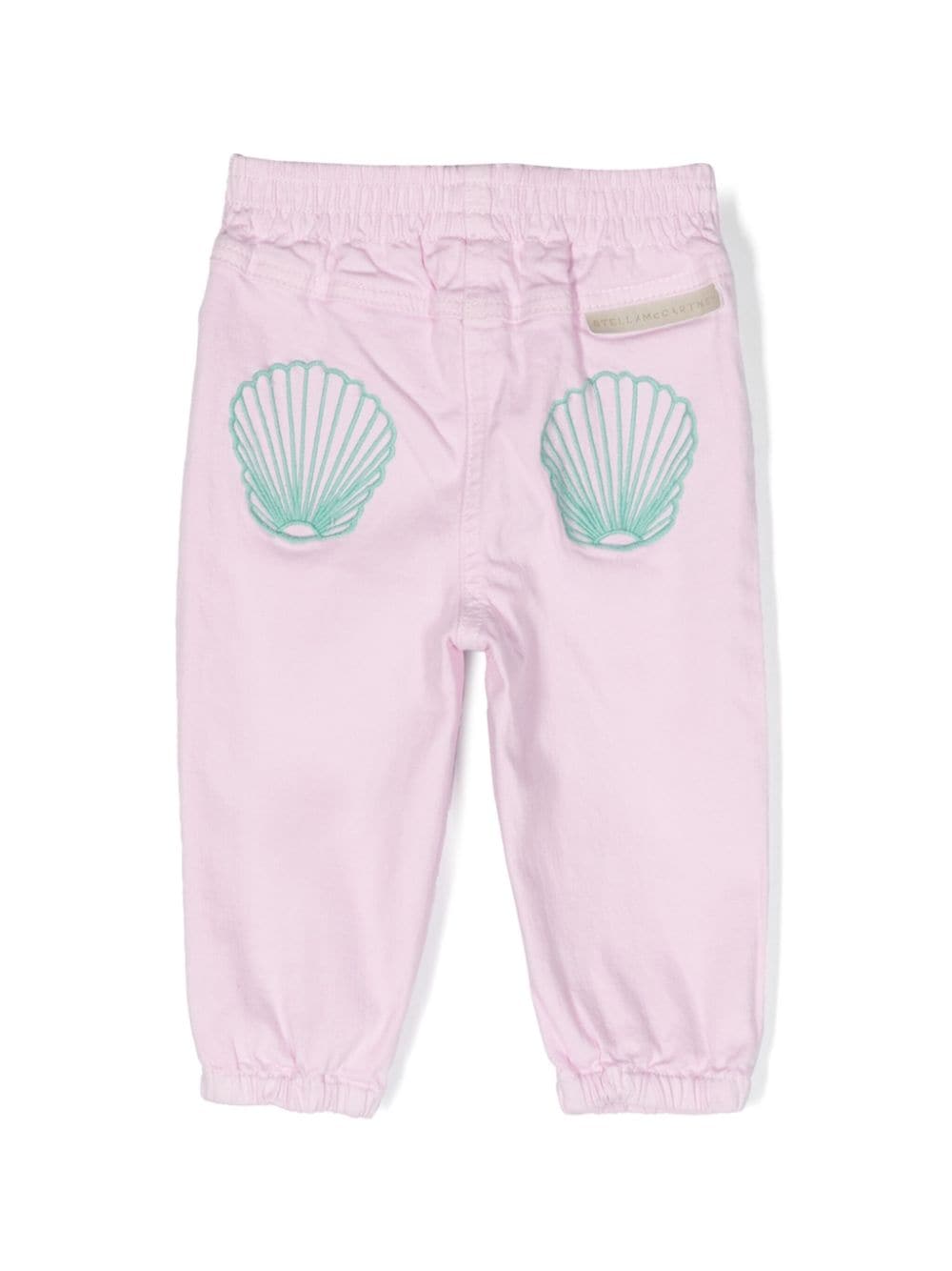 pantaloni rosa neonata