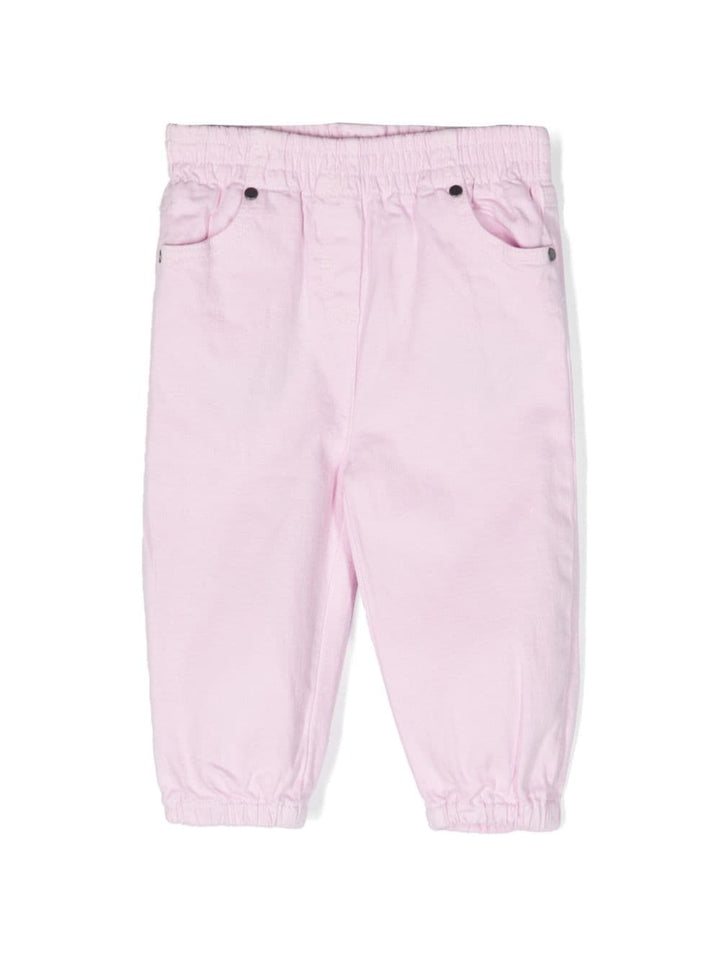 pantalon rose bébé