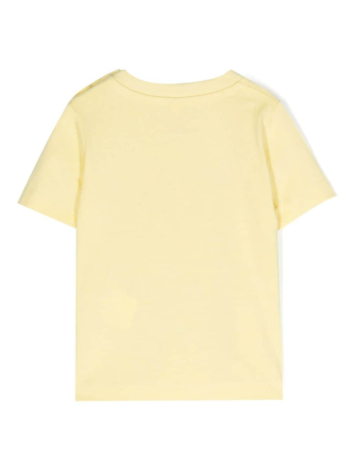 t-shirt gialla neonato