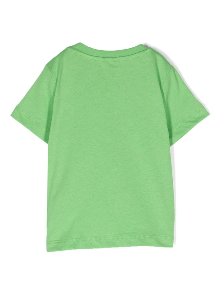 t-shirt verde neonato