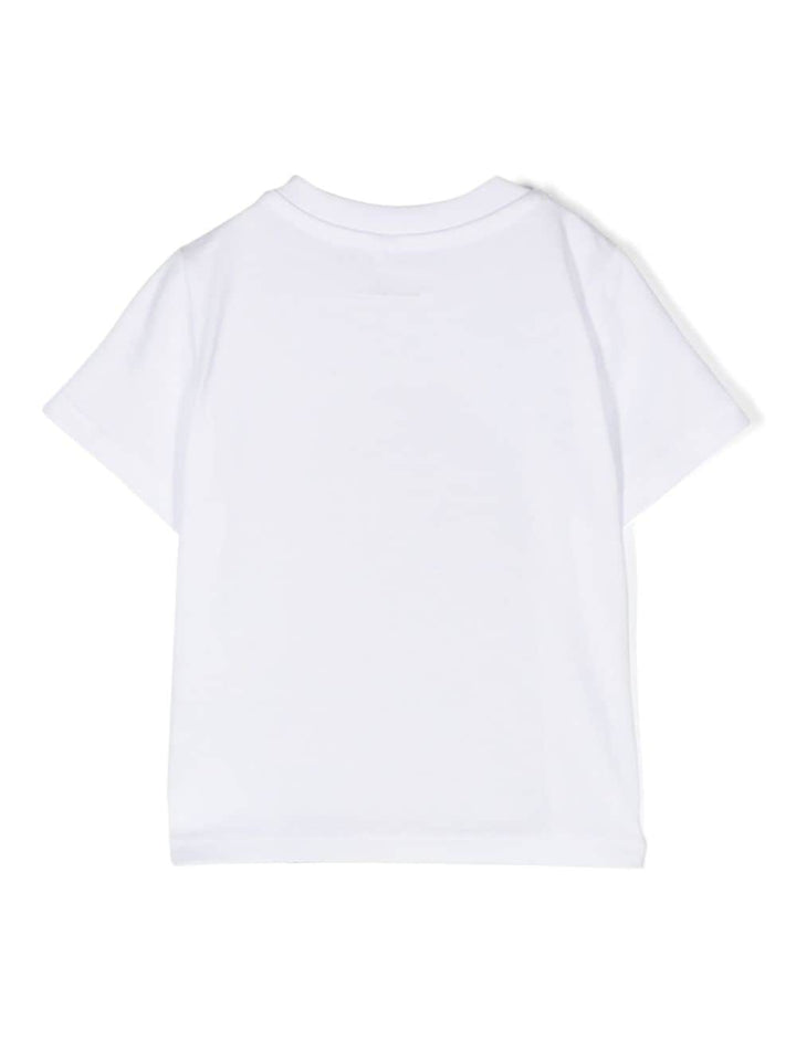 t-shirt bianca neonato