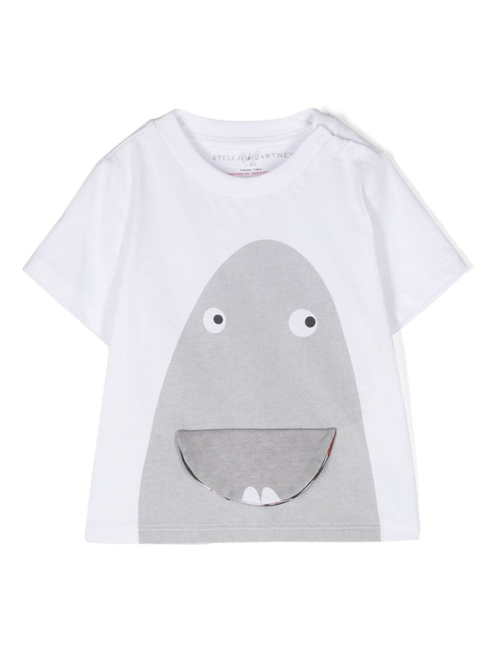 t-shirt blanc nouveau-né