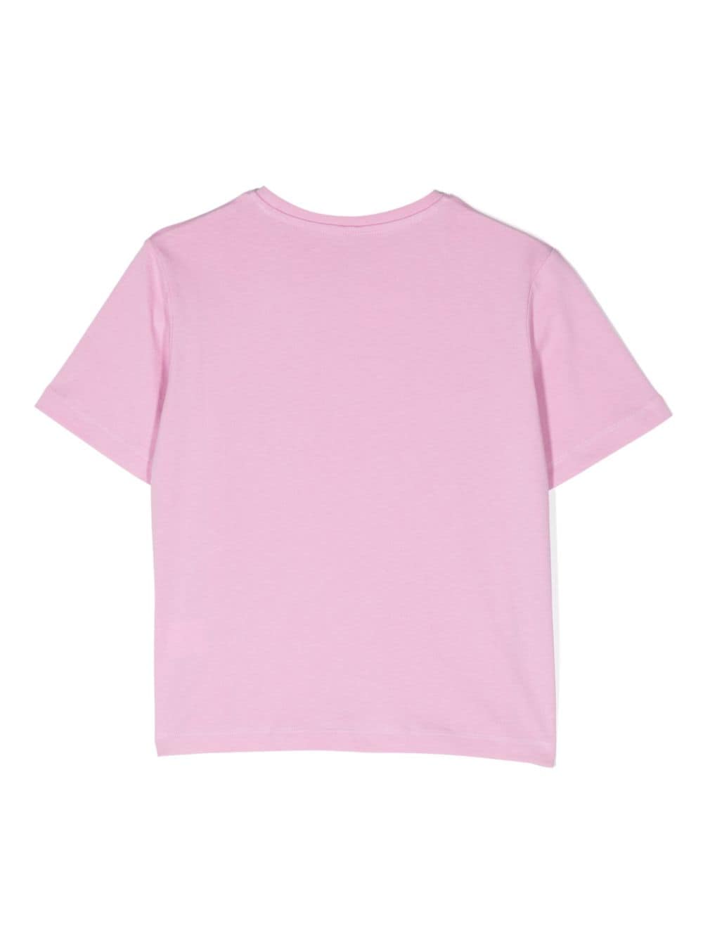 t-shirt rosa bambina