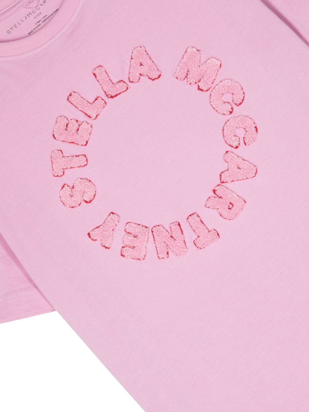 t-shirt fille rose
