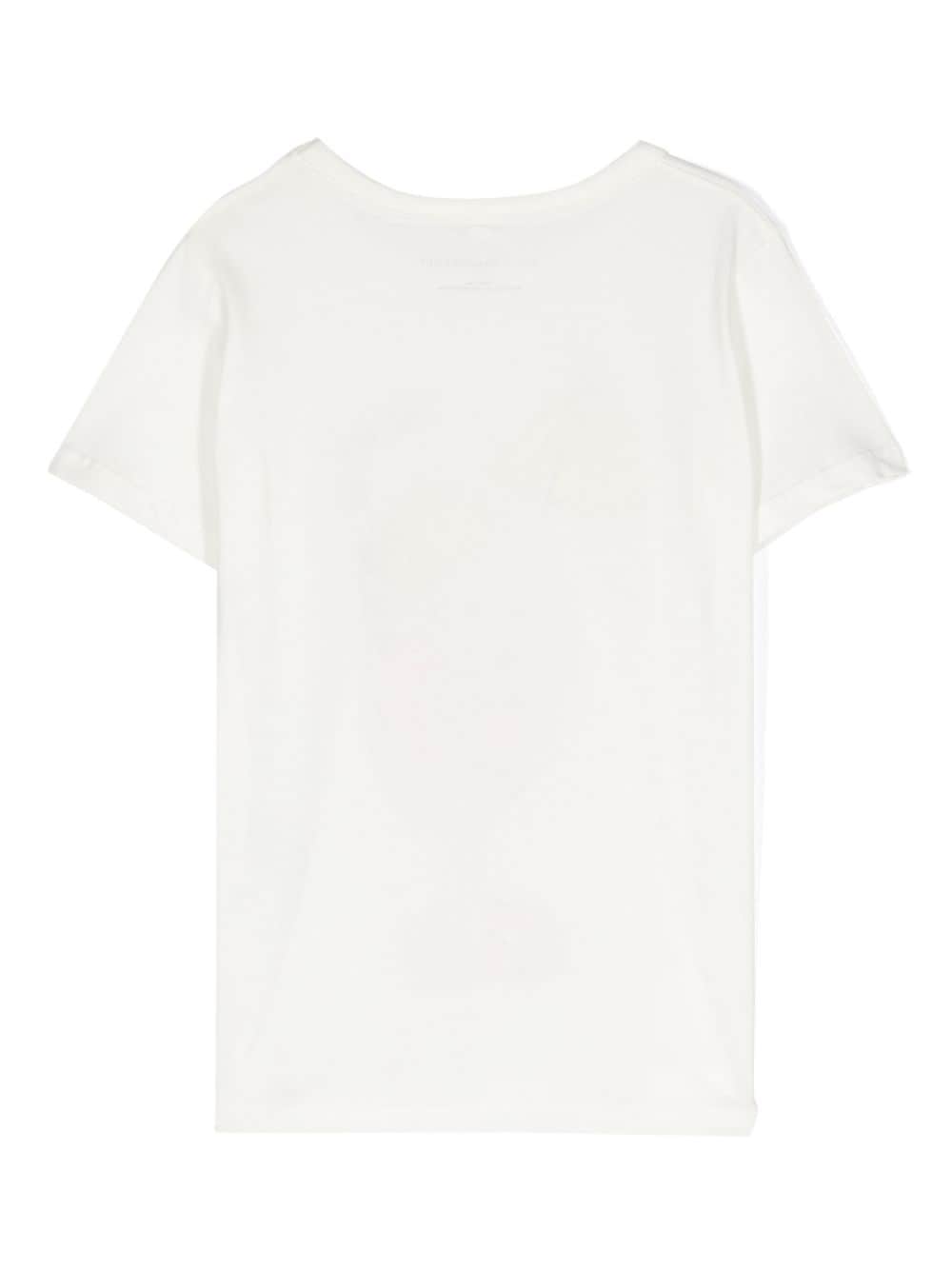T-shirt bianco bambina