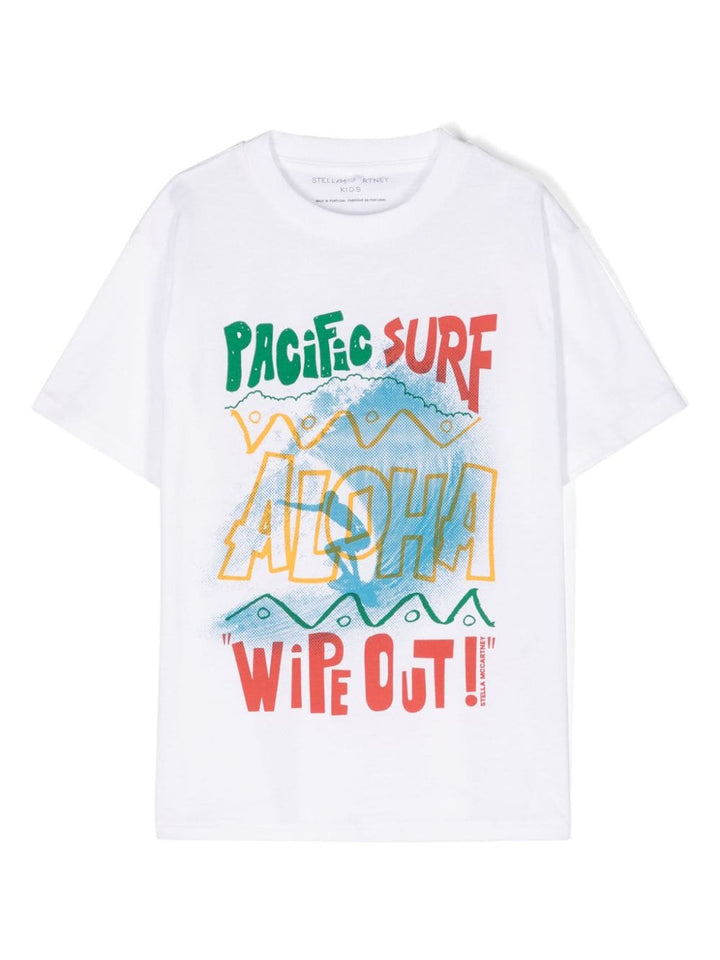 t-shirt bianca bambino