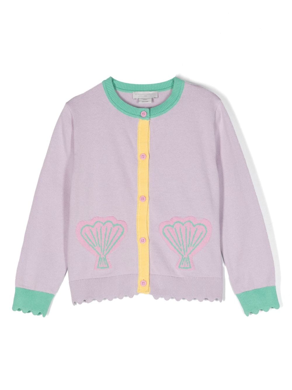 cardigan lilla bambina