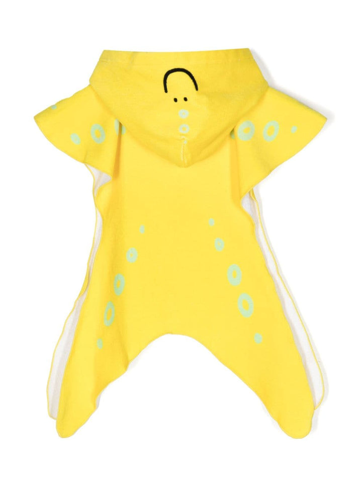 Asciugamano gialla neonato