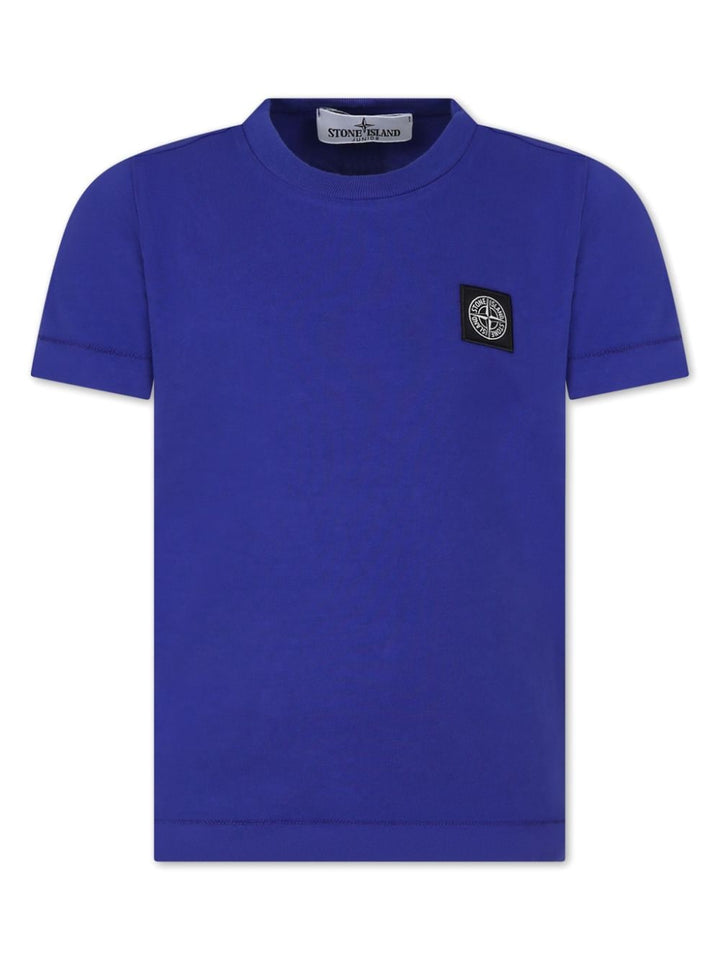 T-shirt blu bambino