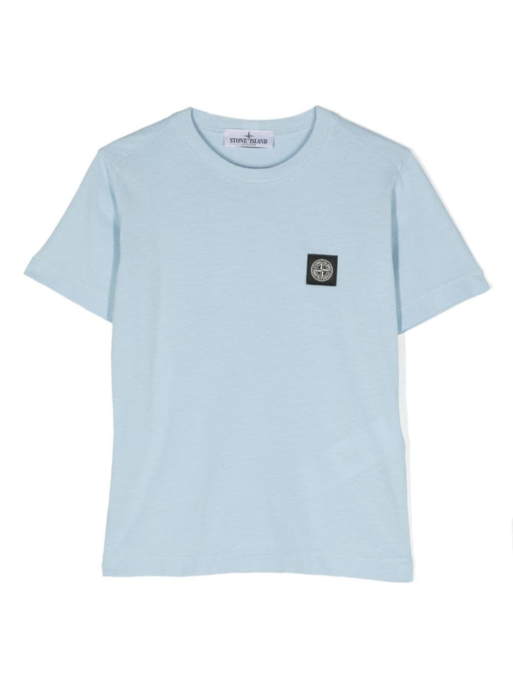 T-shirt bleu clair unisexe