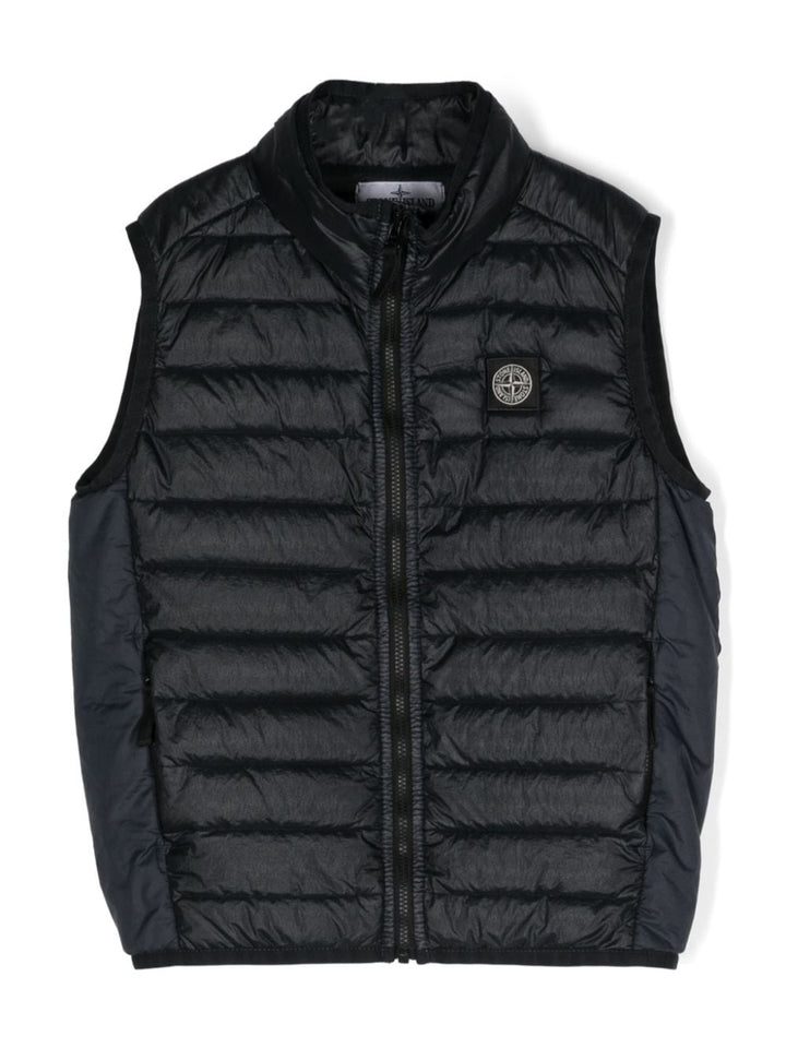 Gilet enfant bleu marine