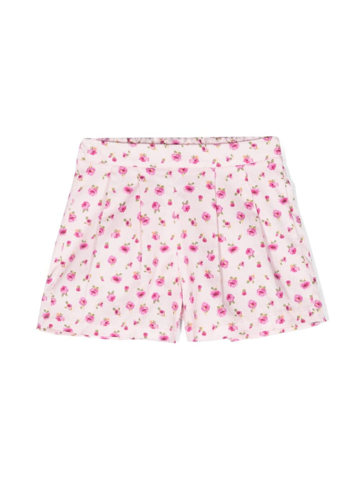 Shorts rosa neonata