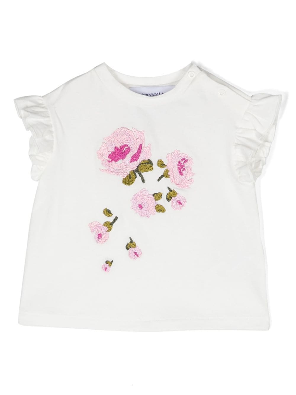 T-shirt avorio neonata