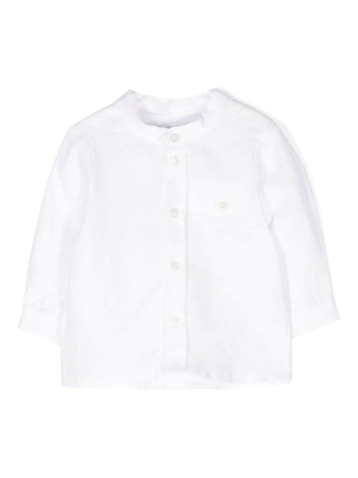 Camicia bianca neonato