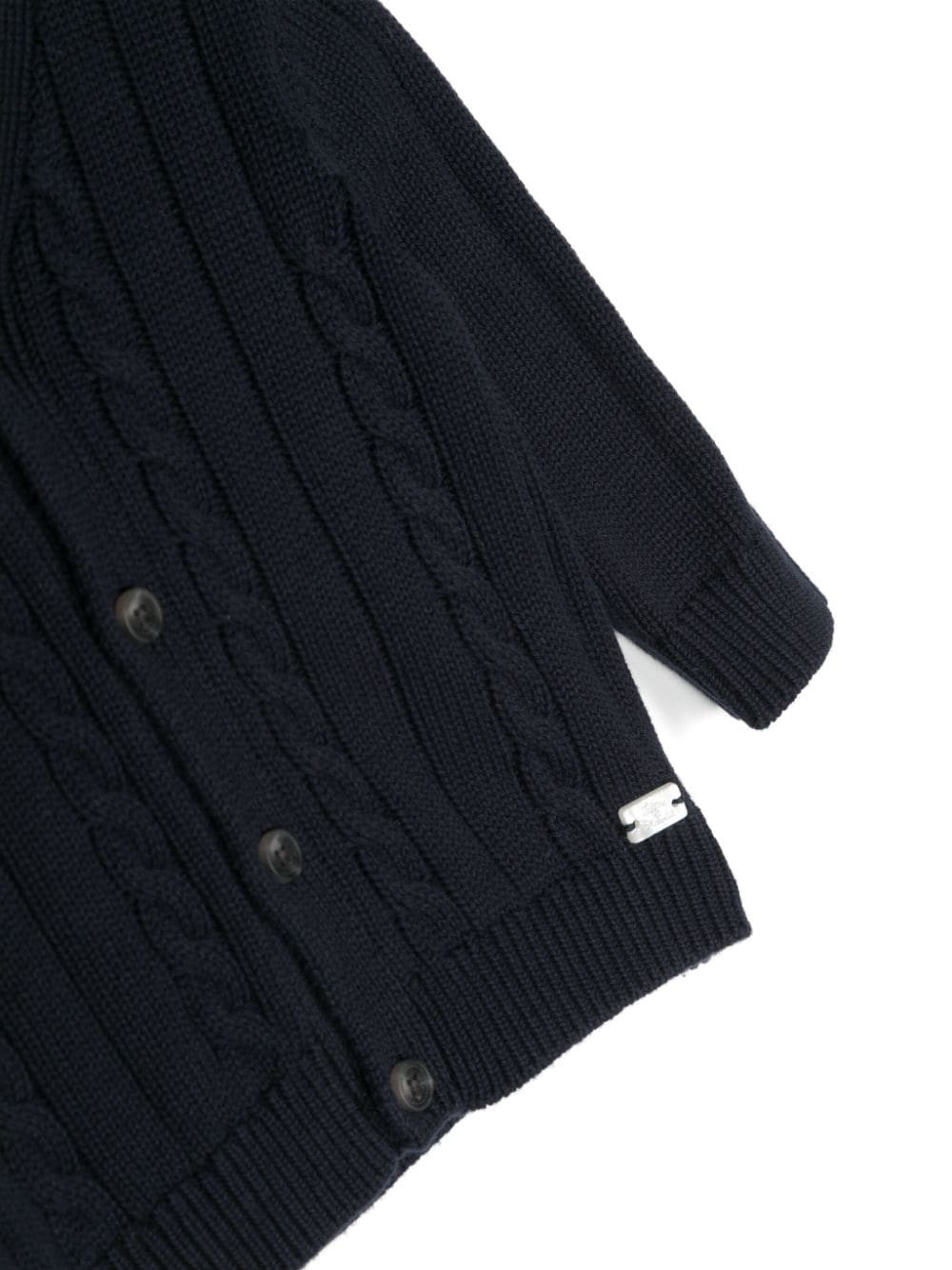 Cardigan blu navy neonato