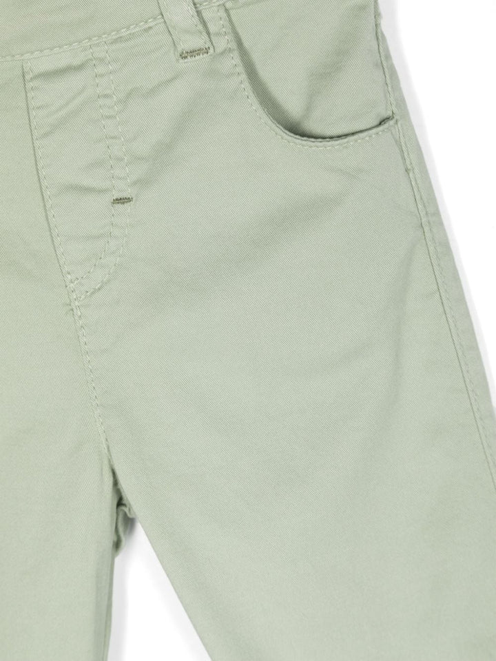 Pantaloni verdi neonata