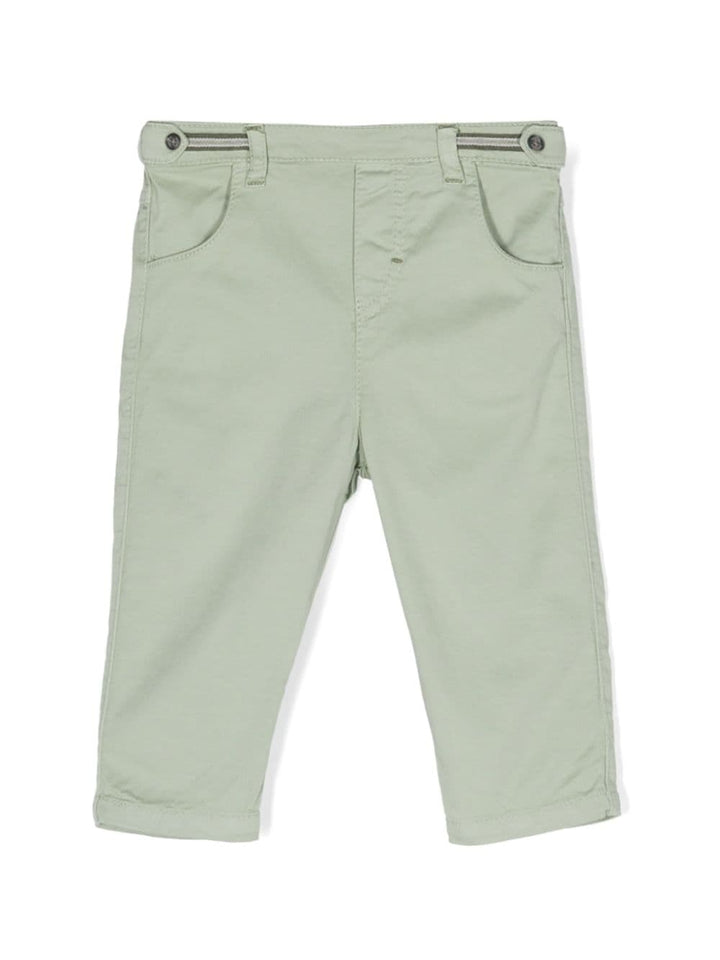 Pantalon bébé fille vert