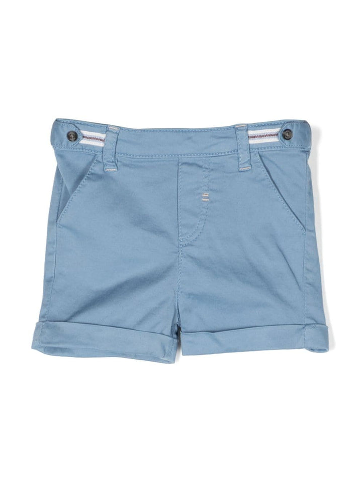 Shorts azzurri neonato