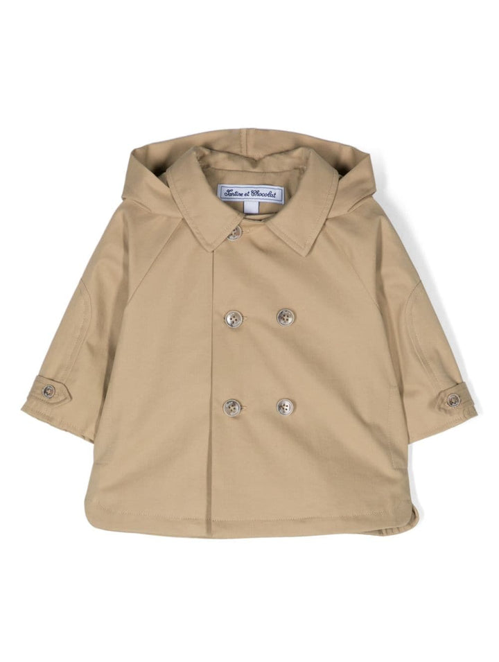 trench beige nouveau-né