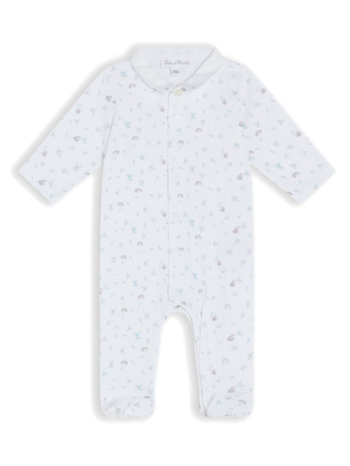 Pyjama bébé fille blanc/multicolore