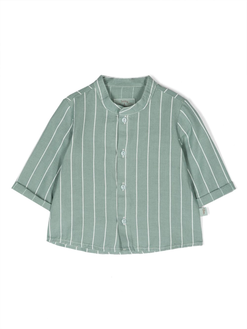 Chemise verte nouveau-né