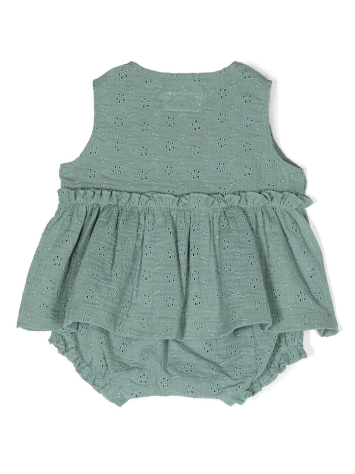 Ensemble bébé fille vert