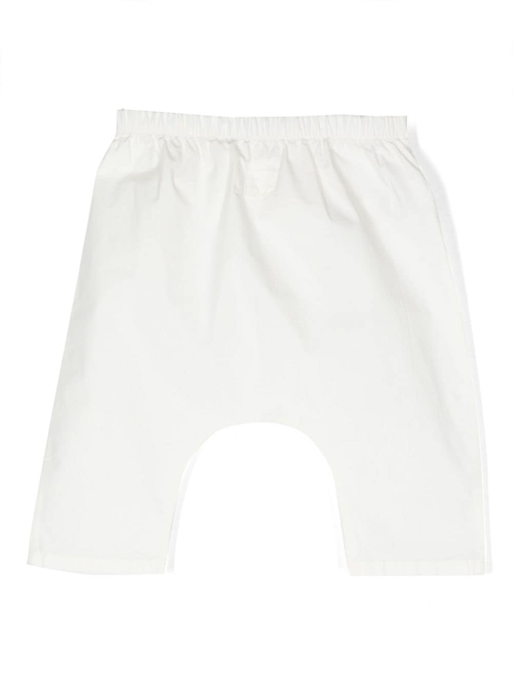 Pantaloni bianchi neonato