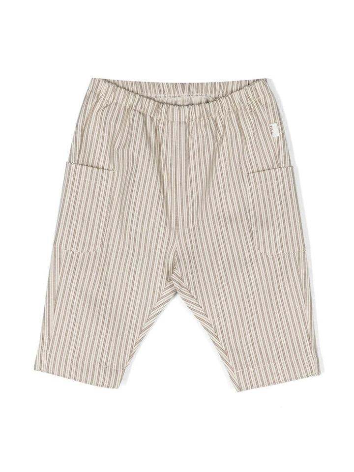 Pantaloni beige neonato