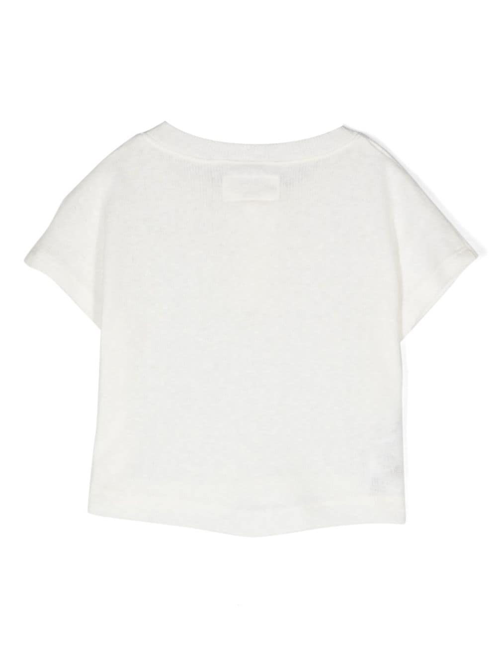 T-shirt blanc nouveau-né