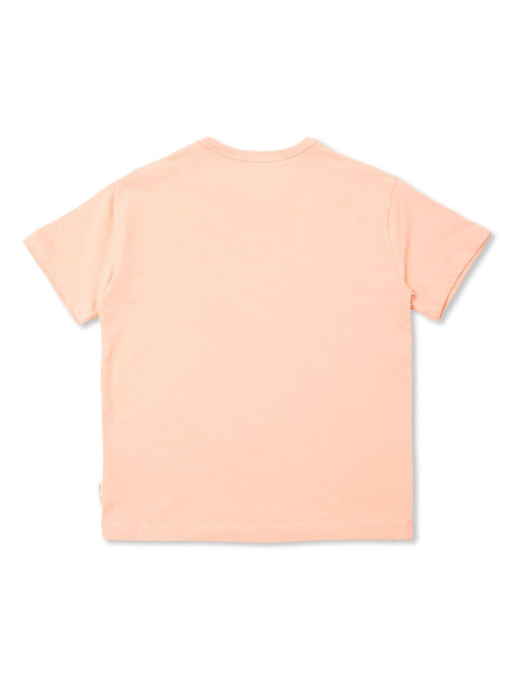 T-shirt arancio/pesca bambina