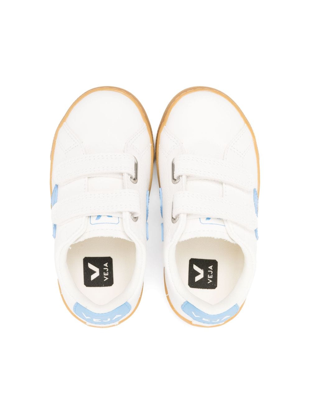 Sneakers bianca/azzurra bambino