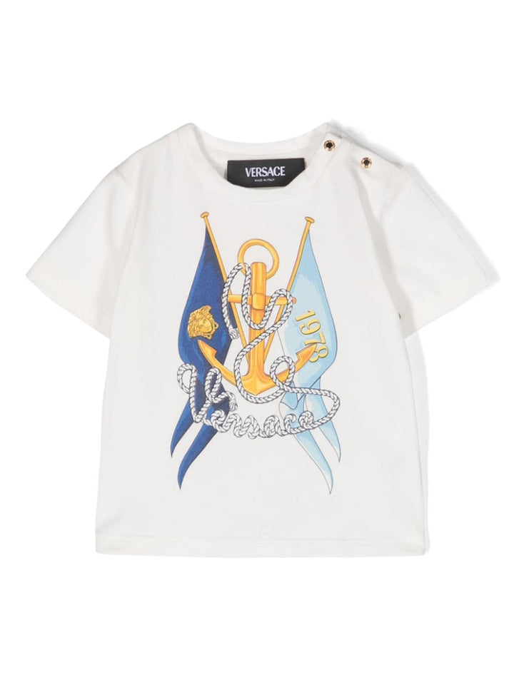 T-shirt blanc nouveau-né