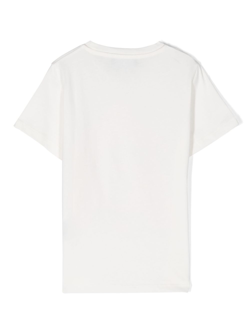 T-shirt bianca/rosa bambino