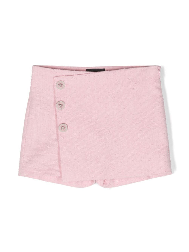 Shorts rosa chiaro bambina