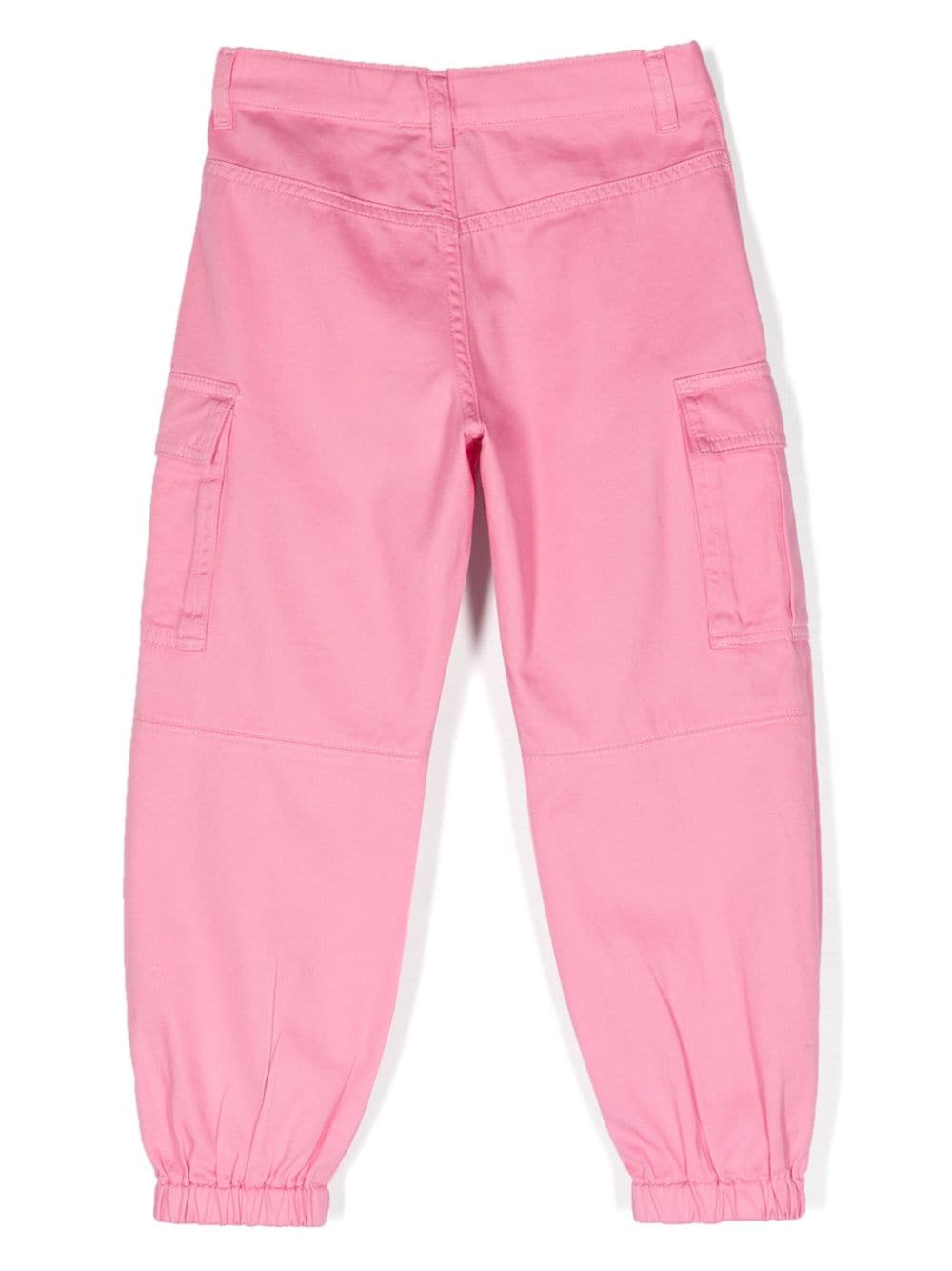 Pantaloni cargo rosa bambina