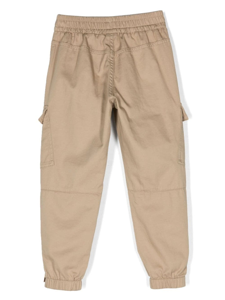 Pantalon cargo enfant beige