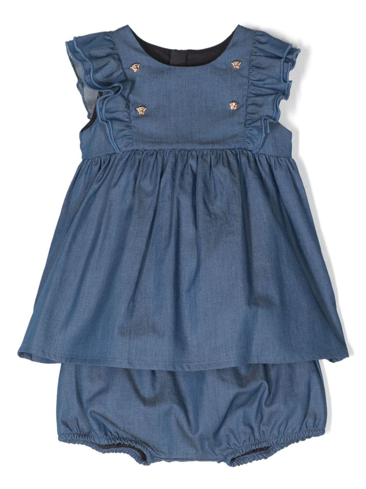 Robe Medusa bleu bébé