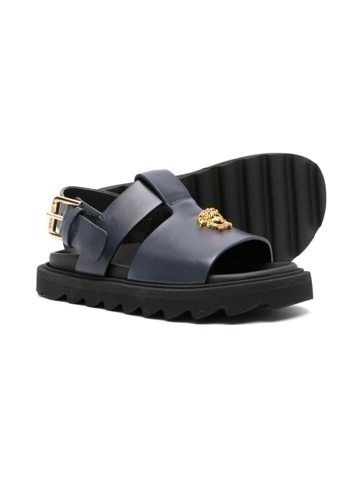 Sandales bleu marine pour fille